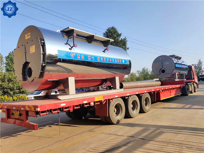 0.5ton - 3 Ton Small Capacity Skid-Mounted Oil Gas Steam Boiler For laundry Center