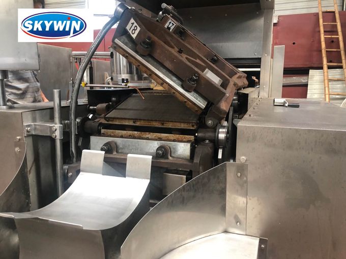 Automatic PLC Control 304 Stainless Steel Wafer Biscuit Production Line