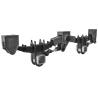 Buy cheap Huajing Rear Mechanical Suspension Amercian Overslung Series 2 Axles from wholesalers