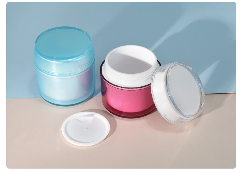 Packaging 80G Colorful Custom Jar Cosmetic Container for Skincare from Junjie Packaging
