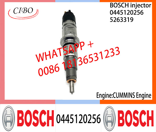 BOSCH 0445120256 5263319 Neutral Fuel Injector Assembly 0445120256 5263319 For CUMMINS