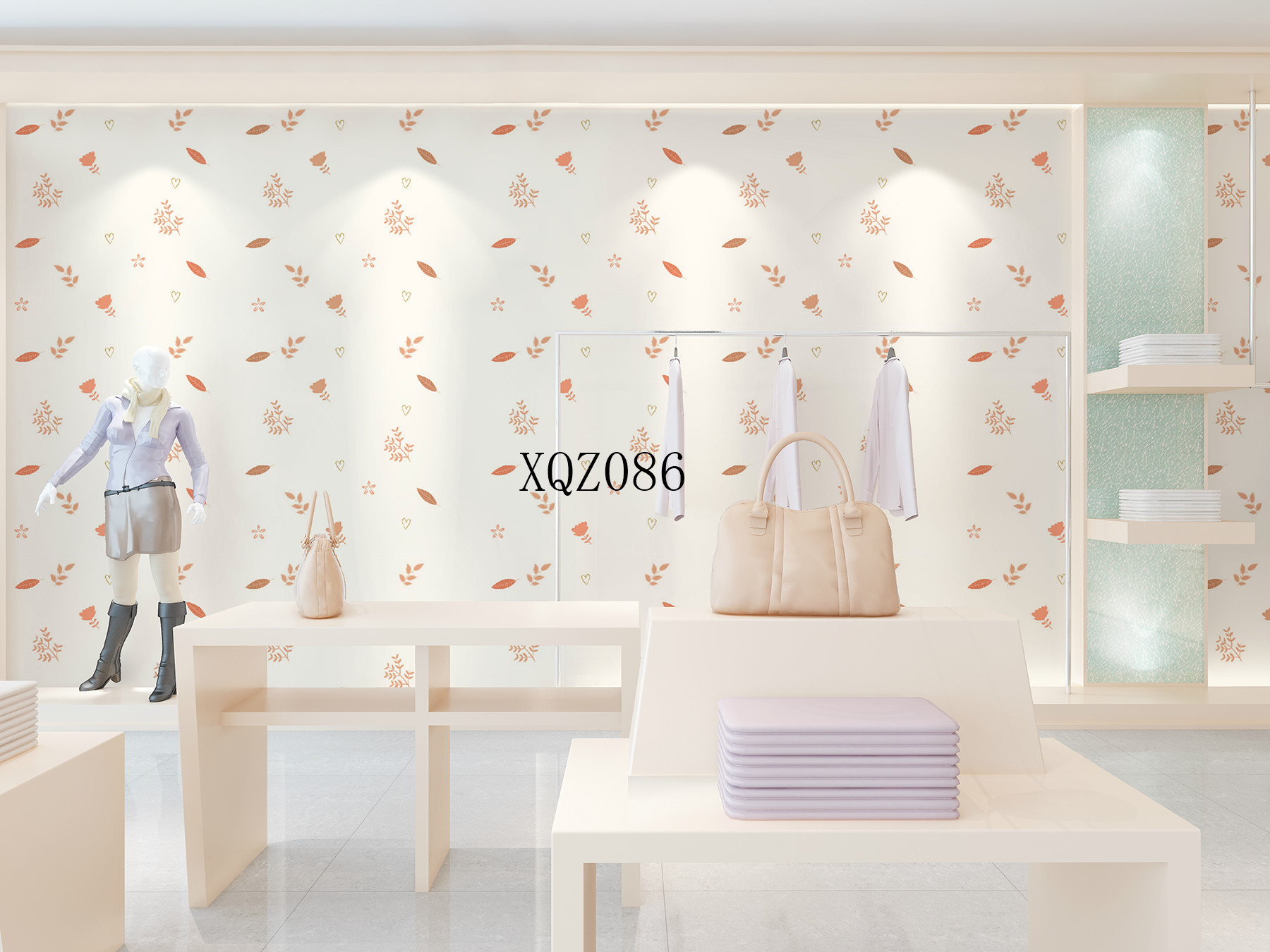 0.14mm-0.26mm Thickness Floral Printed PVC Self Adhesive Sticker for Wall Coating Sample Policy A4 Paper Size Sample