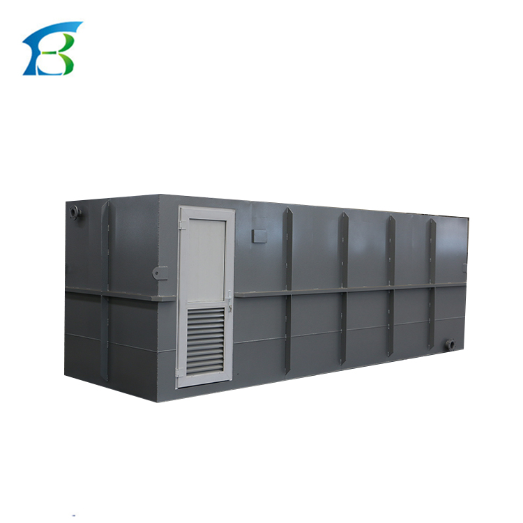 3000L/Hour Containerised Sewage Treatment Plant for Municipal and School Applications