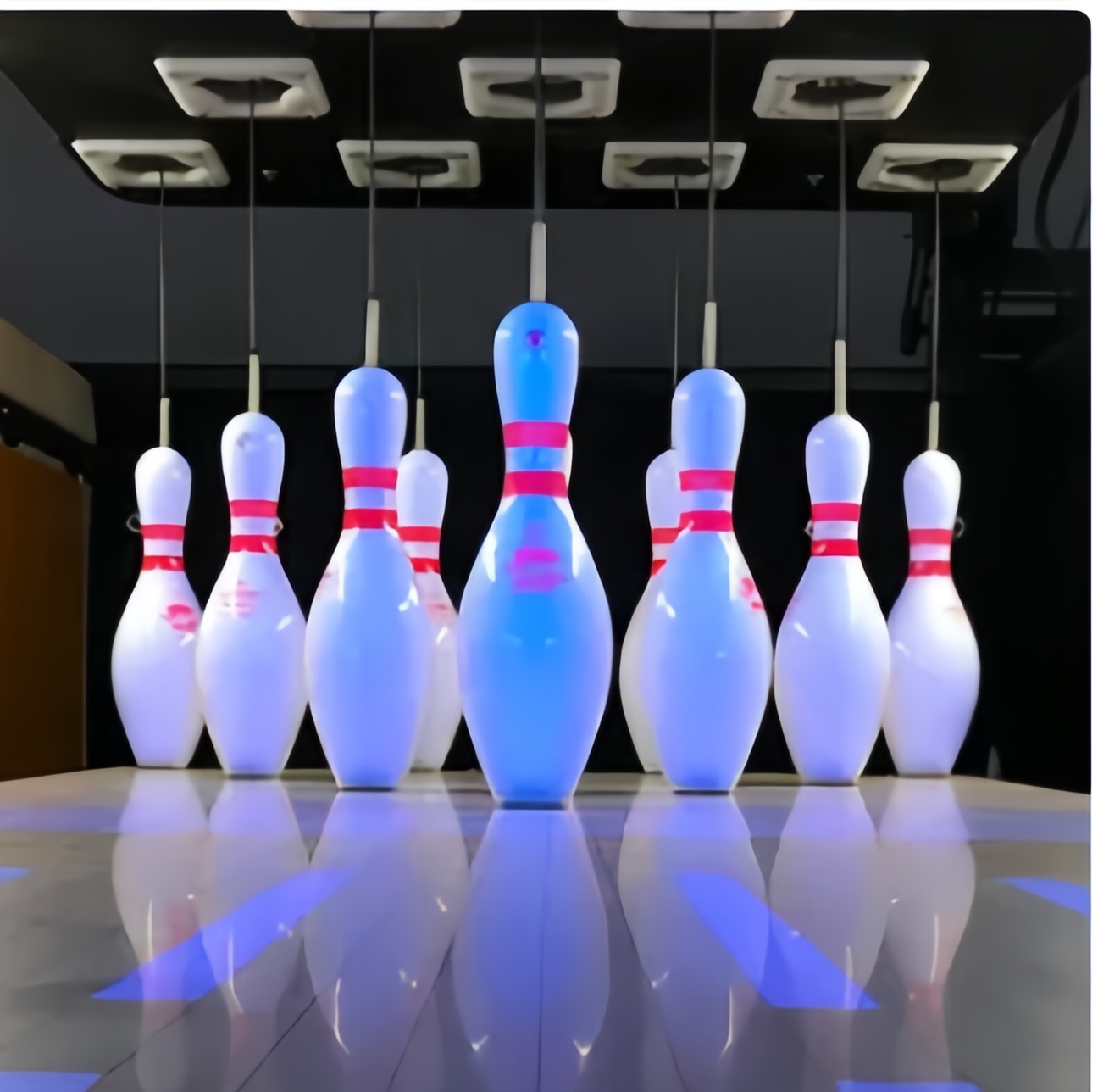 Certified Straight Bottle Body White High Grade Polyurethane Bowling Pin for Entertainment