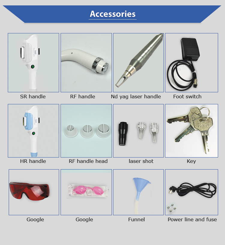 D-813 IPL 3 In 1 multifunctional OPT Beauty Machine Pigment Removal device RF Skin Lift Whitening equipment for women