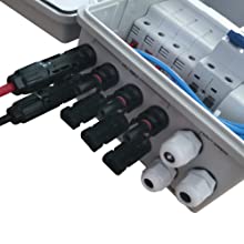 4 String Waterproof Combiner Boxes For Solar System Pv String Box