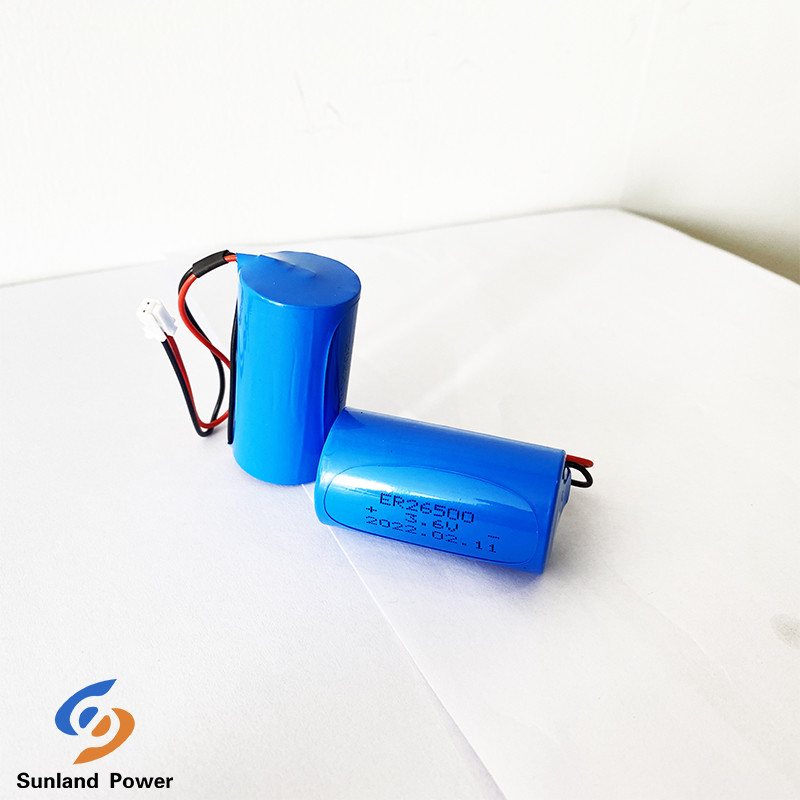 Non - Rechargeable 3.6V LiSOCL2 Battery ER26500 9AH With JST Connector For Mosquito Repellent Equipment