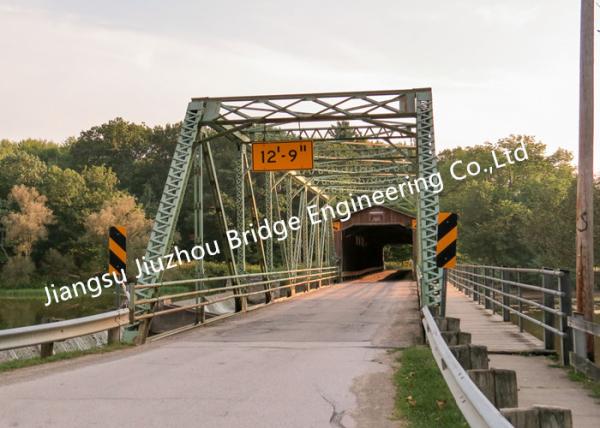 Prefab Project Delta Bridge Truss Temporary Bailey Light Q345B Steel Structure
