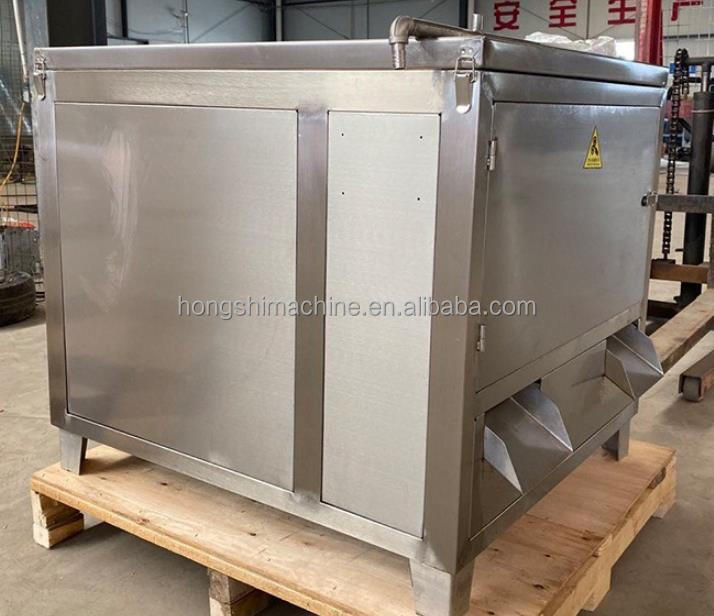 Stainless Steel Duck Intestine Cutting Washing Machine/Poultry Pork Small Intestine Chicken Cutter Machine