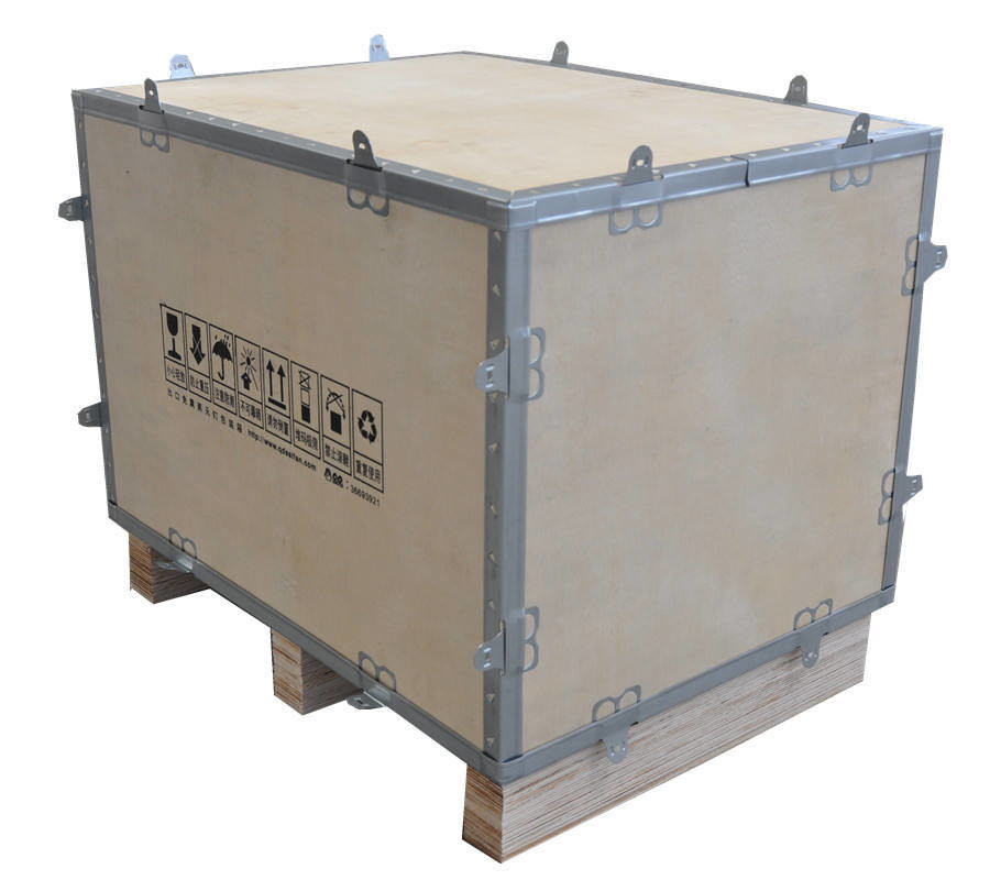  Custom Wooden Box Packaging Stackable Wooden Packing Crates In Transit Manufactures