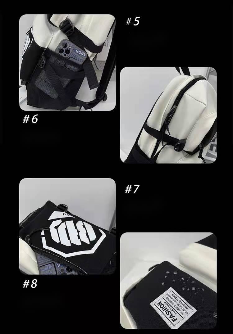 Middle School Canvas Casual University Backpack For Teenager