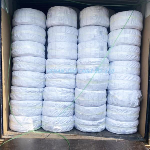 300mm2 Yellow-Green Fiberglass Braided Silicone Rubber Insulation Braid Cable