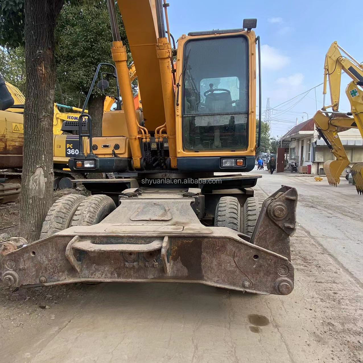 hyundai excavator 210w-9 wheel Original Korea for sale