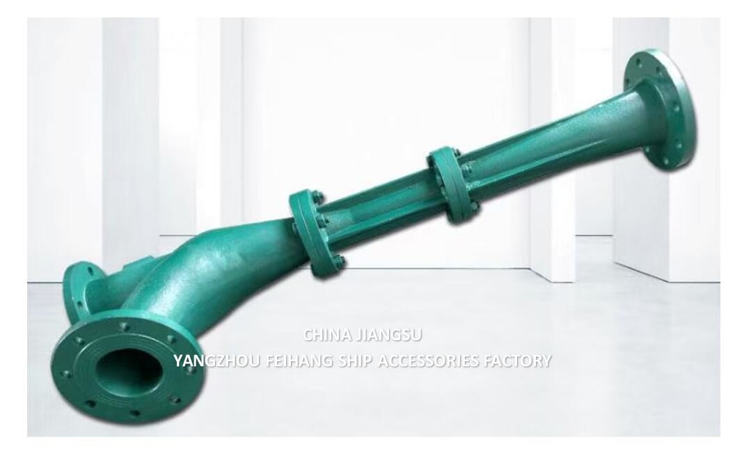 MODEL FC-ER-150-250A MARINE WATER JET EDUCTOR MATERIAL - CAST IRON