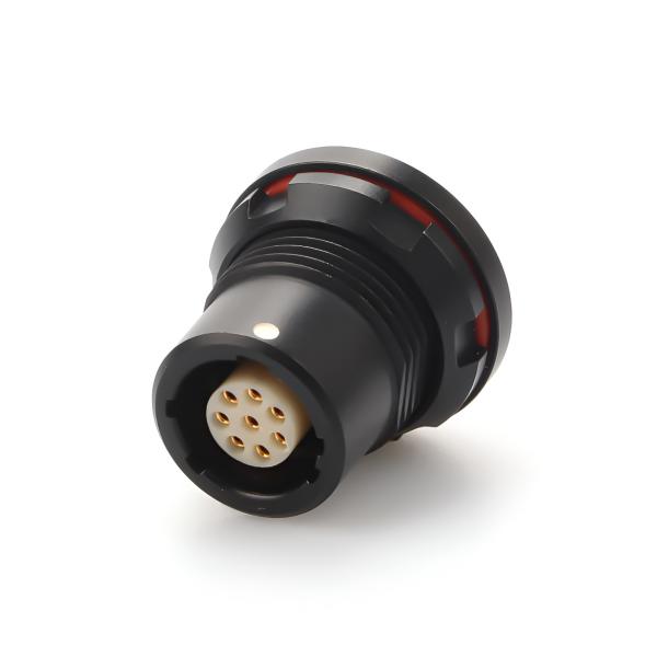Industrial Waterproof Circular Connector X Series 8P Female Military Connector -