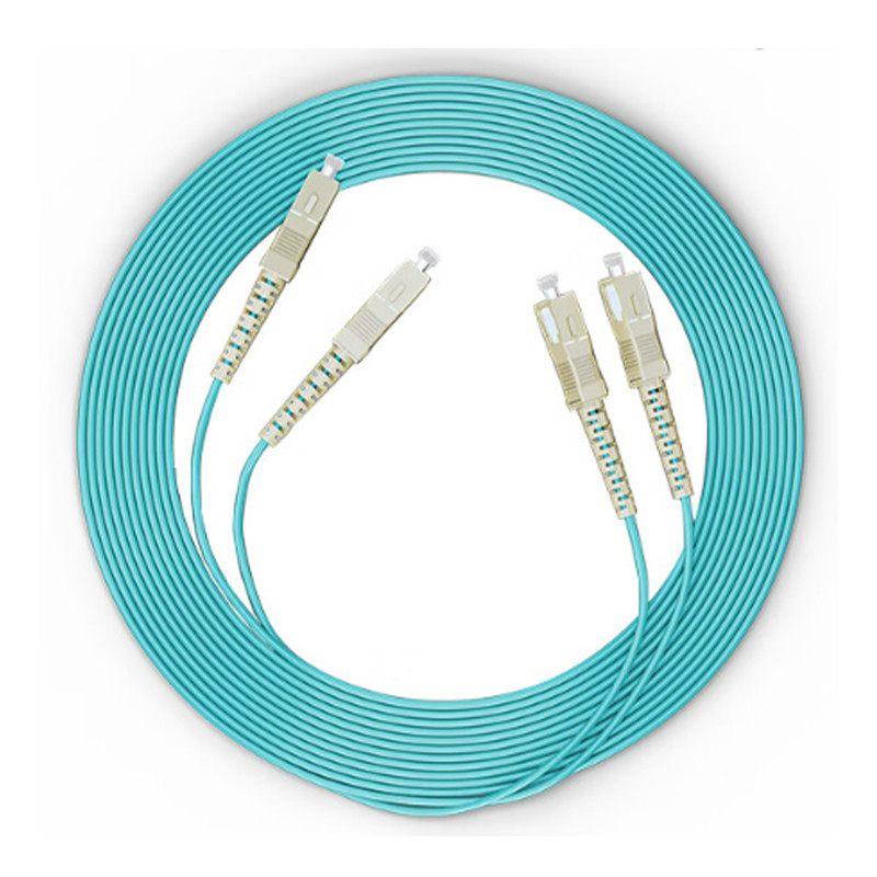 0.9mm LSZH Multimode OM3 Fiber Optic Patch Cord