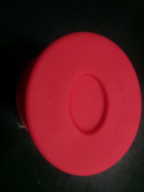 FDA Glass Microwave Popcorn Maker , Red Micro Popcorn Popper 16 * 16 * 16