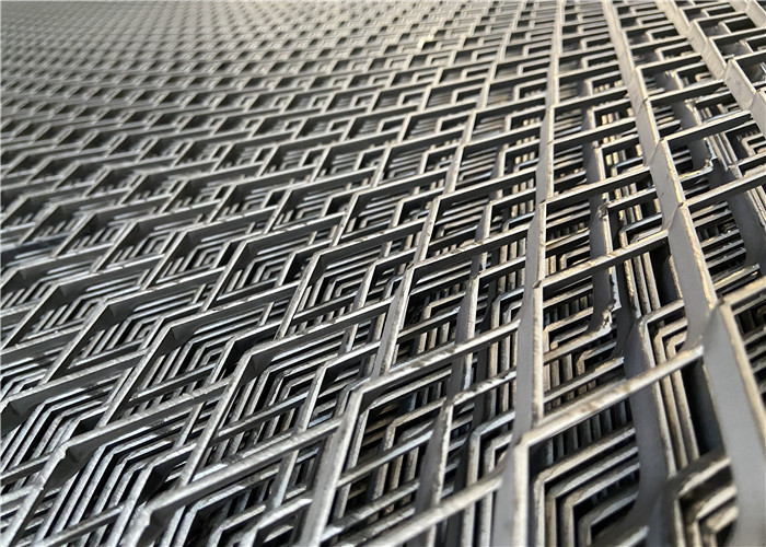 Low Carbon Steel 0.5mm Galvanized Expanded Metal Sheet For Building