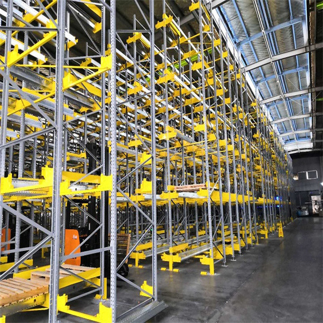 Manufacture Advanced Pallet Shuttle Metal Warehouse Storage Rack