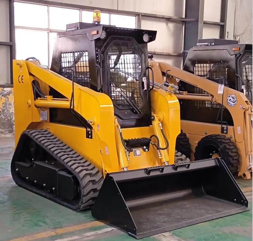 Agricultural Machinery EPA Approved Mini Diesel Skid Steer Crawler Loader