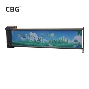 Insulation Class F Automatic Remote Control Flap Barrier Gate With Light