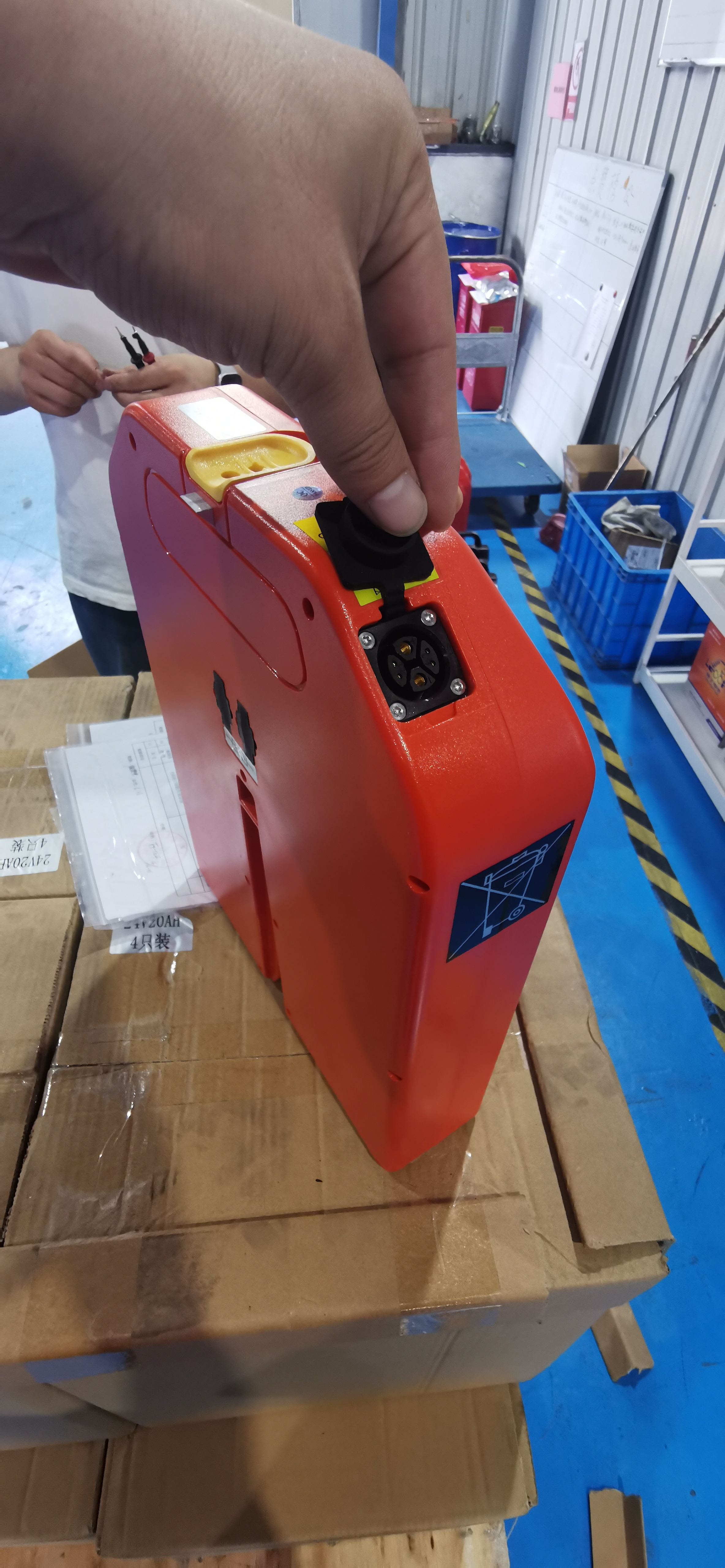 280*75*378MM PET15N China Pallet Truck Special Original Lithium Battery 24V 36AH