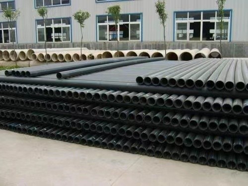 High Output 20-110mm HDPE Pipe Extrusion Line / Polyethylene Pipe Production Line