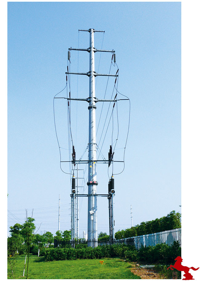 Facytory custom-made Microwave Communication Tower mobile phone Tower Pole Iron