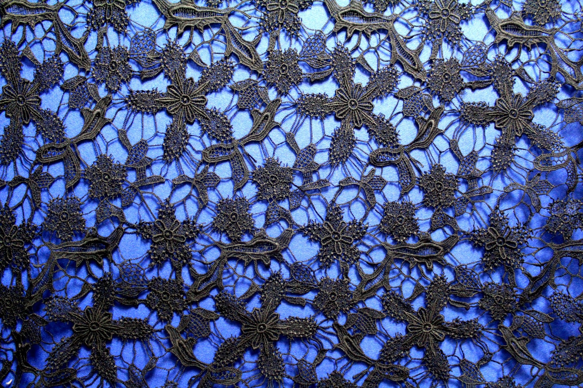 Garment Accessories Chemical Lace Fabric Water Soluble Embroidery lace fabric in Different Color