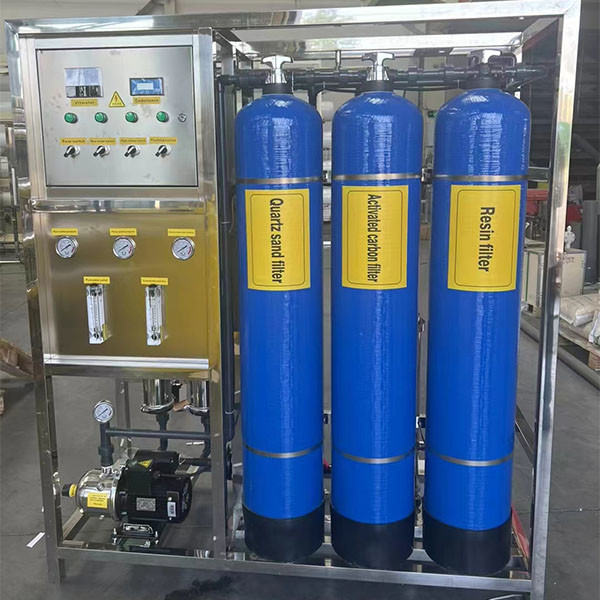 0.5 tons Three -Tanks reverse osmosis plant for for Seawater Desalination Treatment