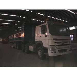 25CBM-45CBM Tipper Semi Trailer For Mining And Construction