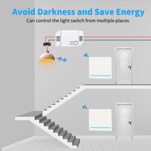 RF433 Wireless Remote Control Switch LED Light Switch OME ODM