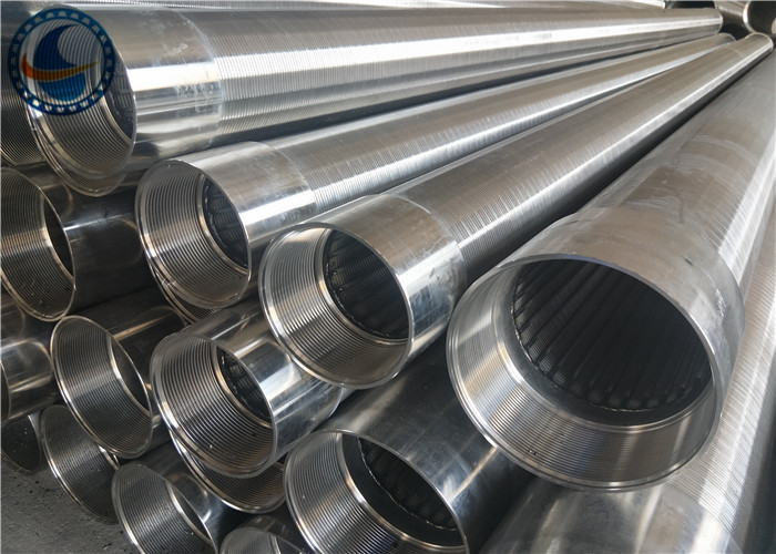 Low Carbon Steel Galvanized Water Well Screen Energy Saving With Large Open Area