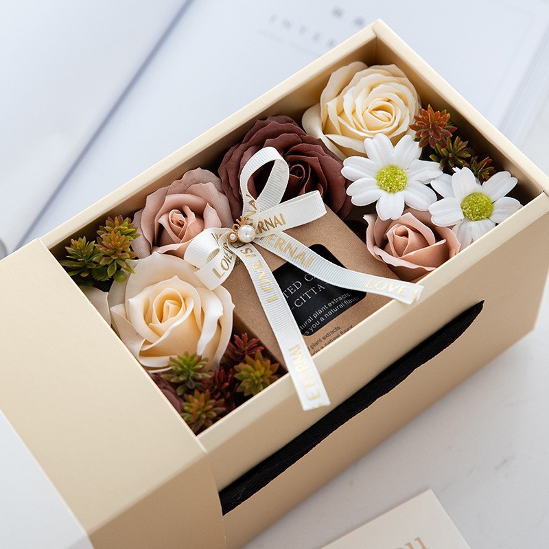 Recyclable Luxury Colorful Rigiding Packing Kraft Paper Gift Boxes With Your Own Logo
