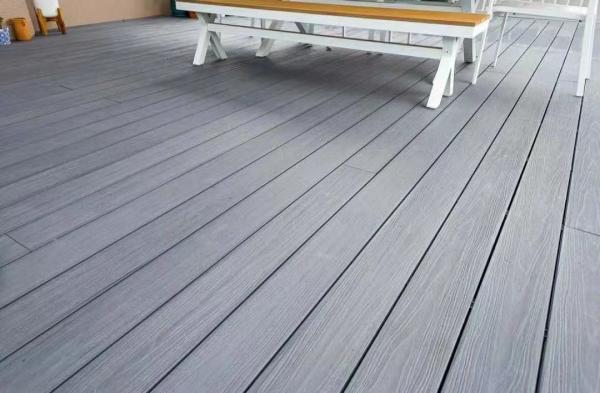 Optional Grain Surface WPC Outdoor Floor Decking Tiles for Eco-Friendly Outdoor