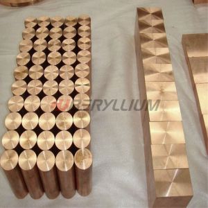 TD02 Tempered GB QBe1.7 Beryllium Copper Round Bar Outer Diameter 15mm