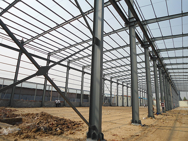 Quick Installed Large Span Warehouse Workshop Steel Structure Industrial Buildings