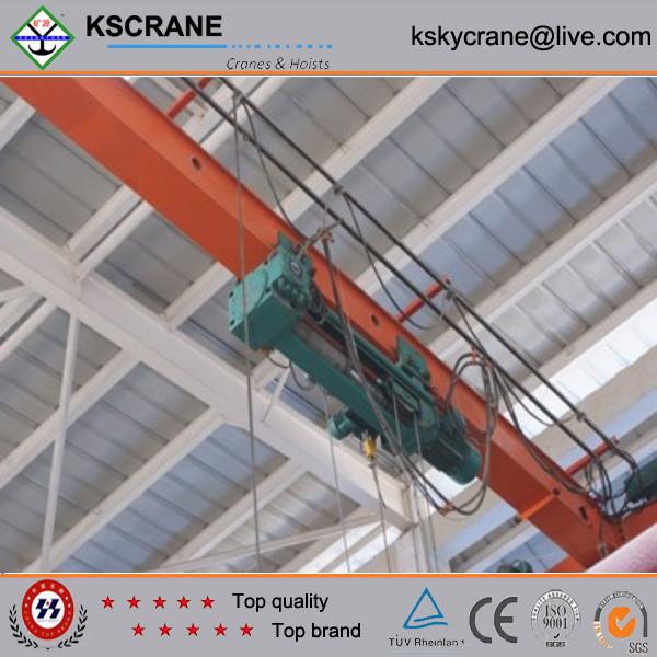 workshop,warehouse,plant 10ton Monorail Hoist Bridge Crane Price With Steel
