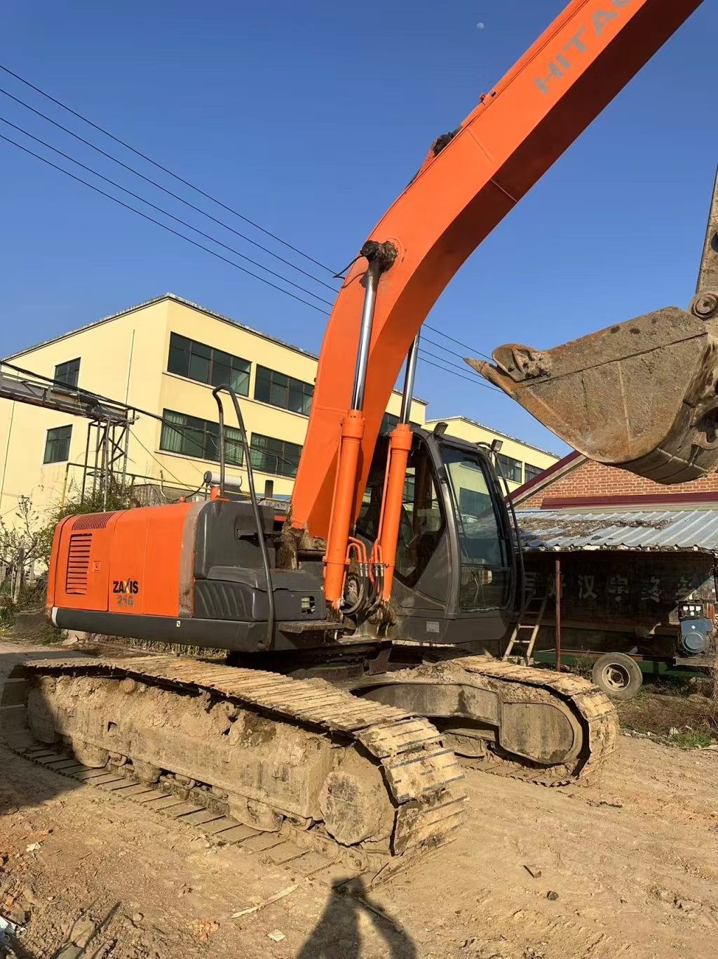 20 Ton Ready Used Excavator For Work And Experienced Used Korea Imported Hitachi 200-5A In Good Condition