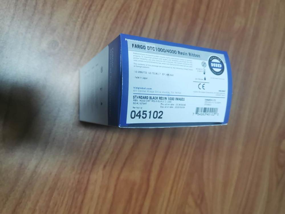 45102 1000 Images Standard Black Ribbon for DTC1000 DTC1250e Printers SHIPPING FEDEX