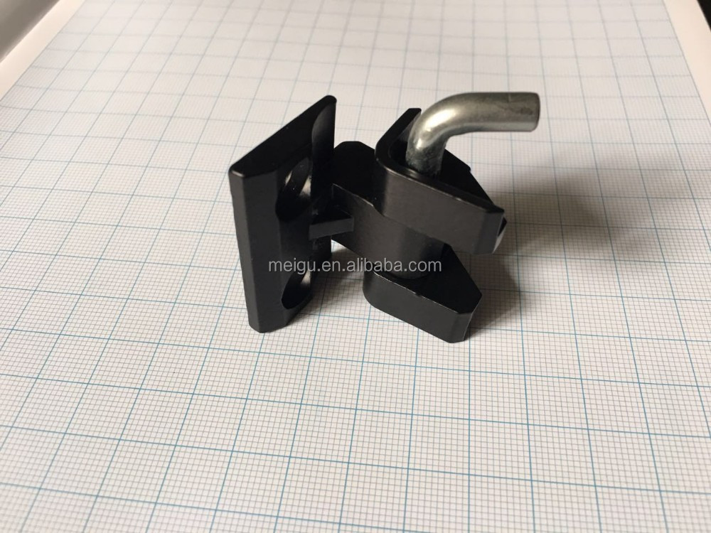 Detachable Mechanical Concealed Cabinet Hinges Black Powder Coated