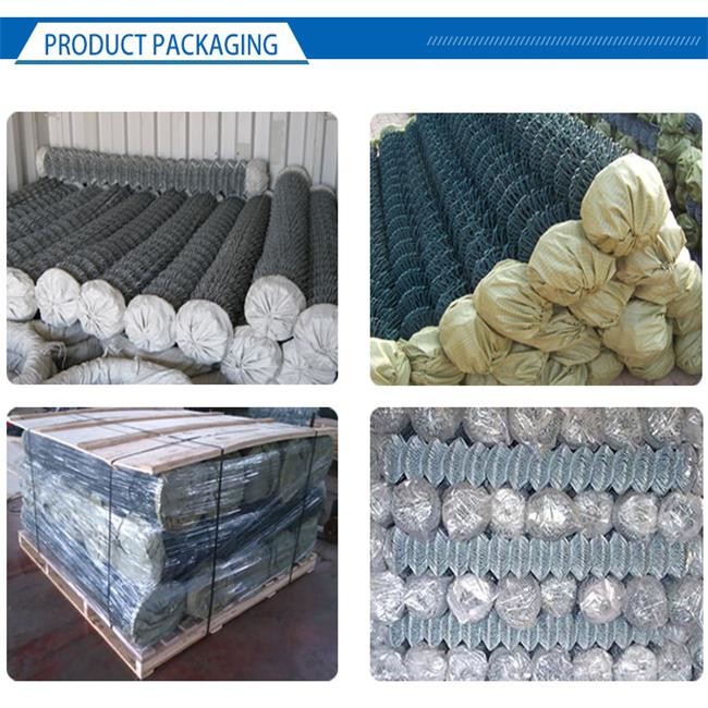 Anti Corrosive Square Hole Aperture 40mm Diamond Wire Mesh Fence