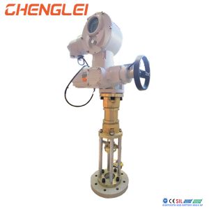 Chenglei ZXC 40000N.m Thrust Intelligent Electric Linear Valve Actuator with