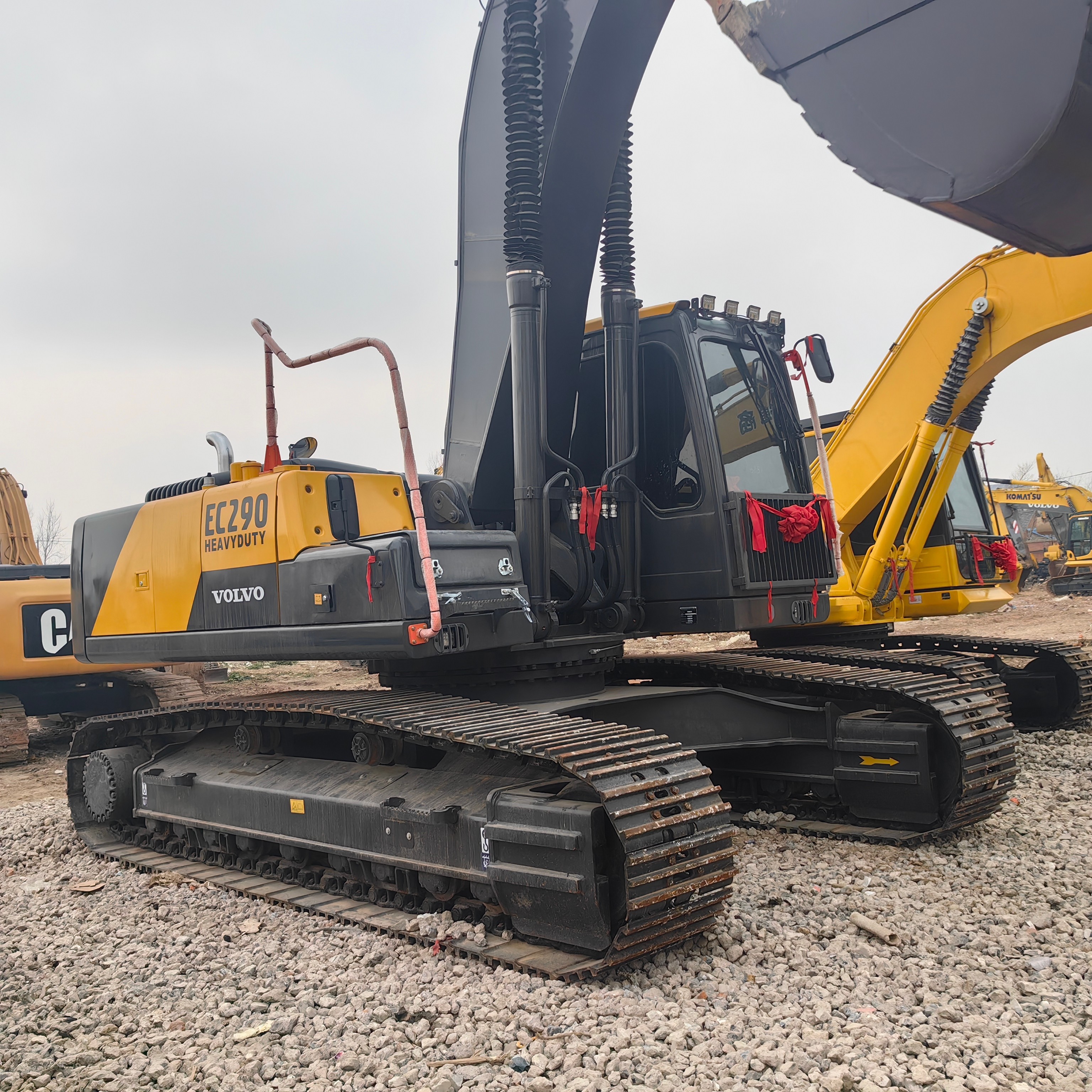 Imported Used Volvo Excavators Ec290 29ton Tracked Digger Heavy Equipment Machinery