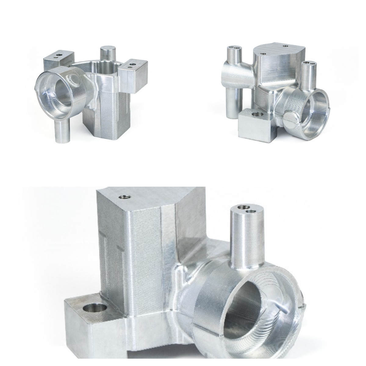 Custom 7075 Aluminum Bearing Finishing 5 Axis CNC Milling Service