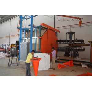  Accumulator Die Roto Molder Machine Customized Rotational Angle Manufactures