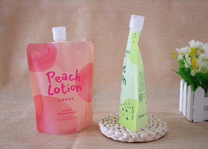 550ml Hand washing Sanitizer Liquid Pouch With Flip Open Spout