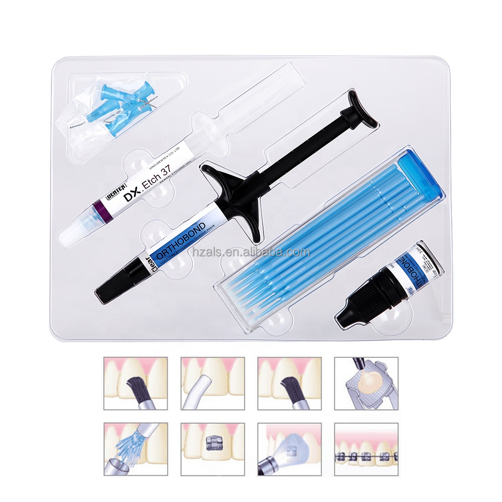 High Bonding Light Cure Adhesive Dental Restoration Materials For Brackets Veneers Crown