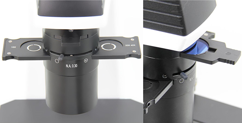 OPTO-EDU A16.2614-UL China Supplier High Brightness Inverted Ultra LED Fluorescent Microscope Price