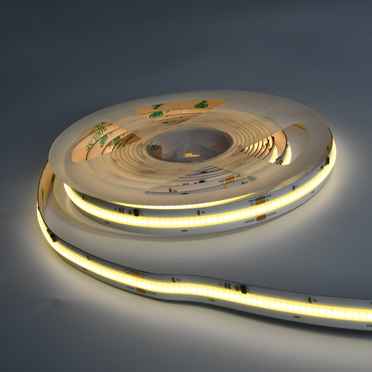 ADLED LED Strip Light Bright Flexible LED Tape DC24V 420Led/m White PCB Board High Density LED Strip